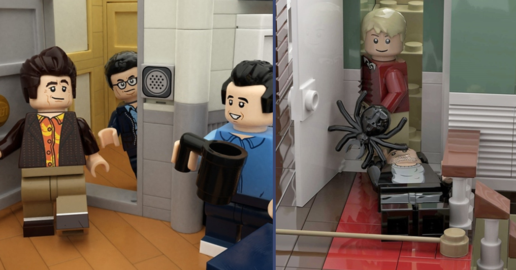 Seinfeld and Home Alone LEGO