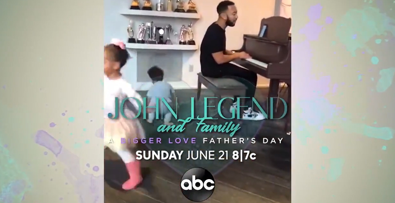 John Legend Bigger Love Father's Day