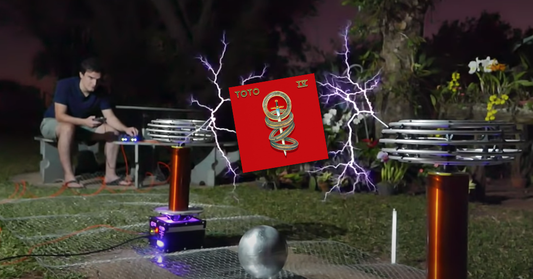Africa by Toto on Tesla Coils