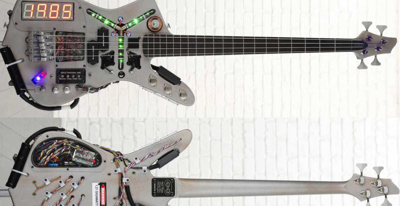 Back to the Future Bass Guitar