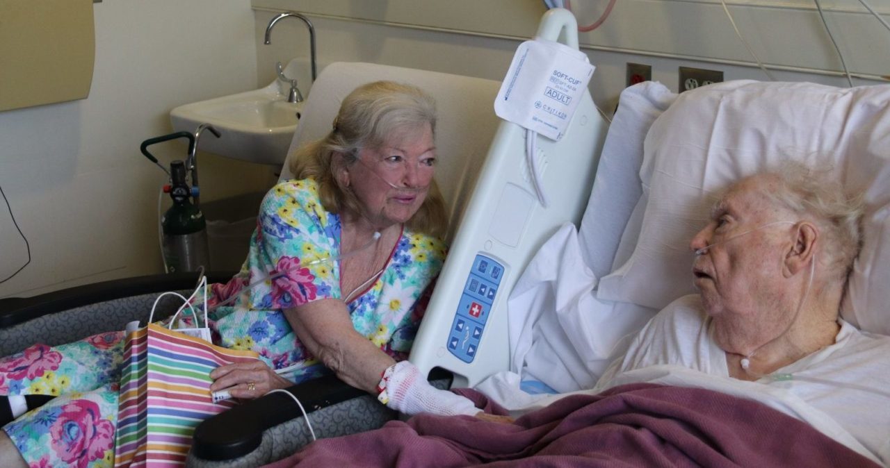 COVID-Positive Couple Celebrates 65th Wedding Anniversary in the Hospital