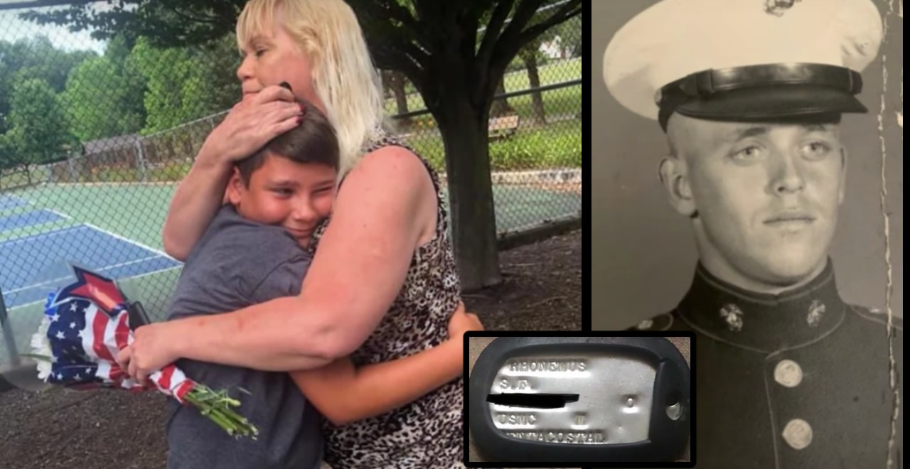 12-Year-Old Finds Marine’s Dog Tag and Returns it to His Family