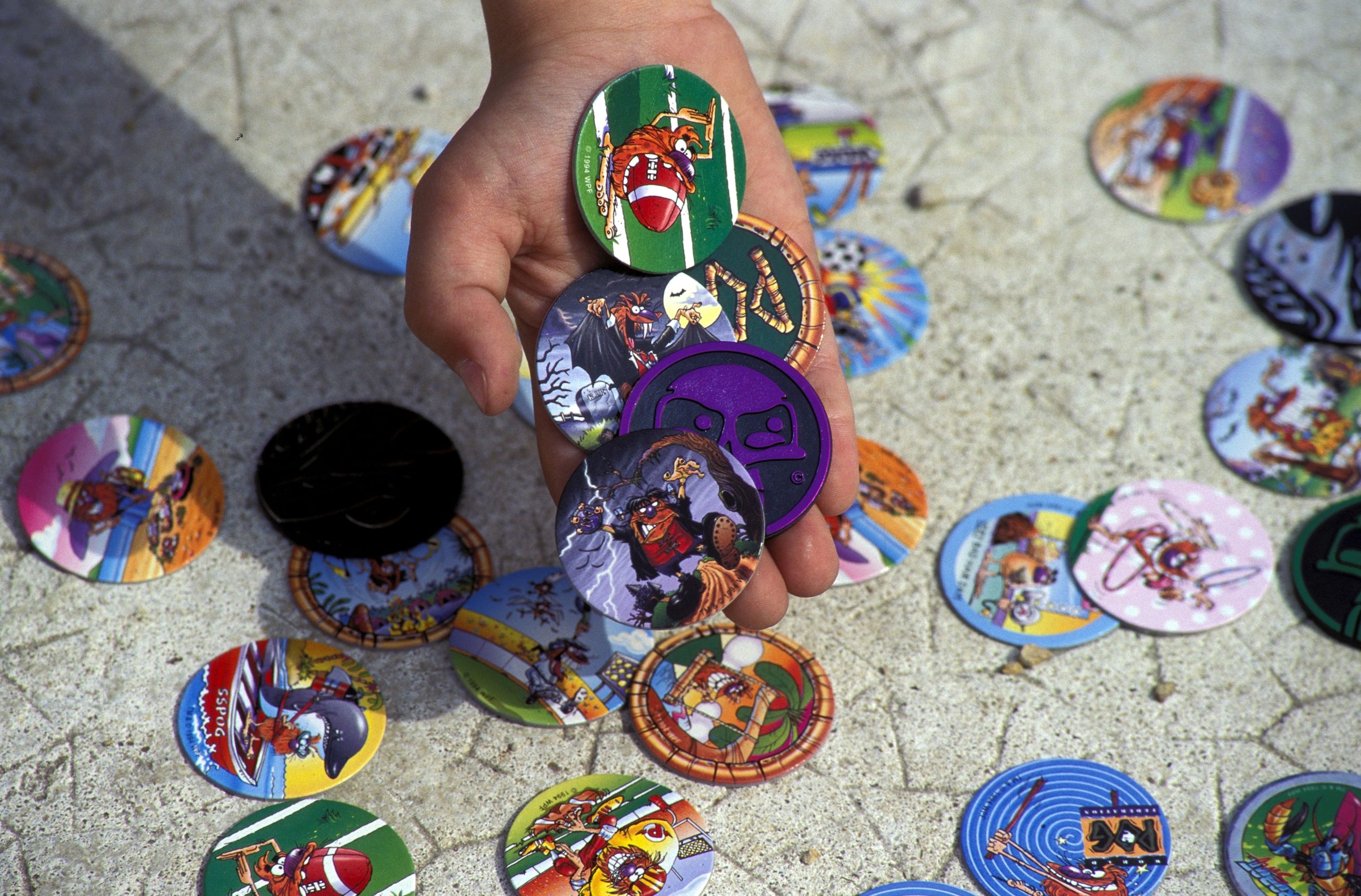 Most Popular Toys of the 90s: Pogs