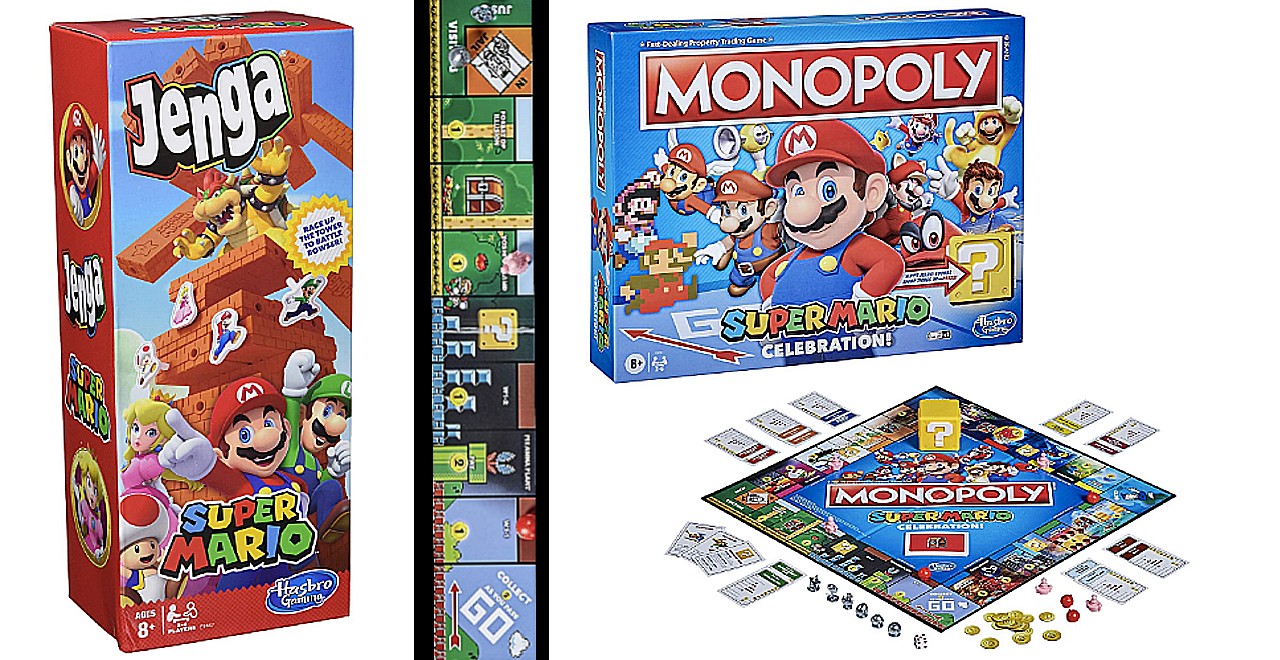Hasbro Gaming The Game of Life: Super Mario Edition Board Game for Kids Ages 8 and Up, Play Minigames, Collect Stars, Battle Bowser : Toys & Games