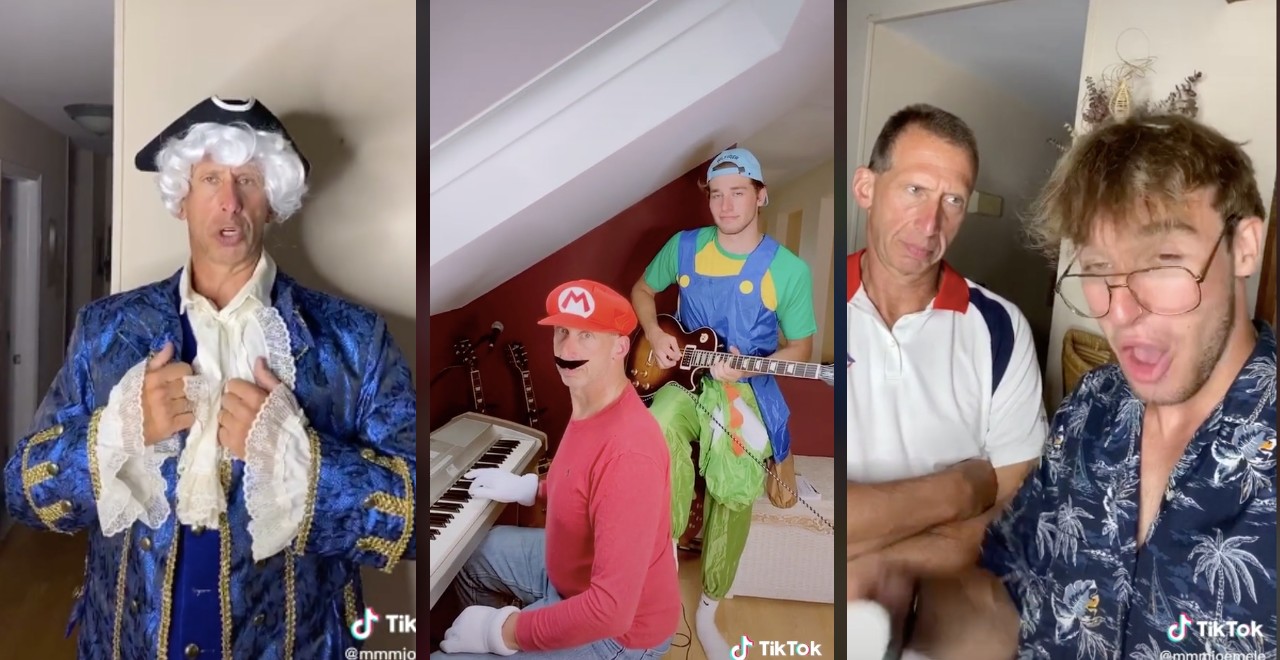 Father and Son Team Up to Dominate the TikTok World