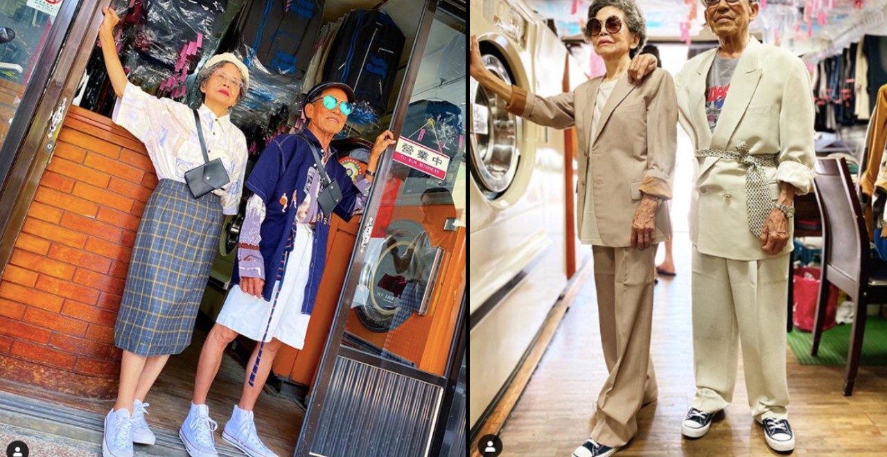 Laundry-Shop-Owning Couple in Their 80s are the Instagram Models we Need