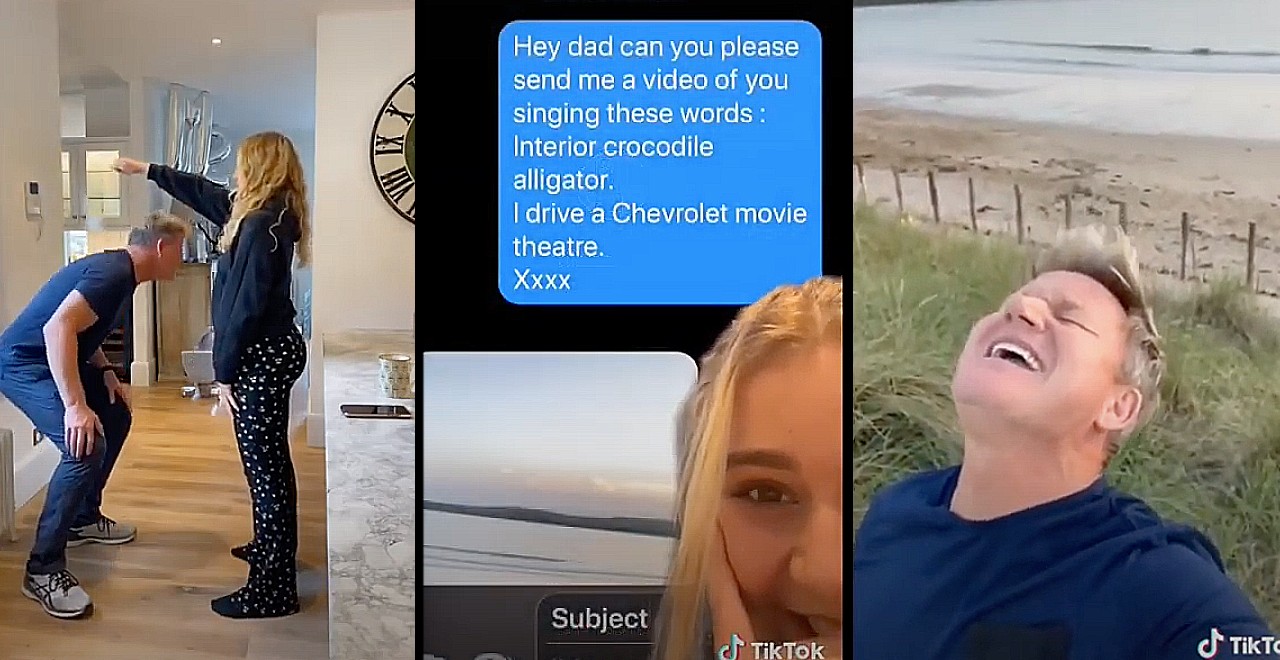 Gordon Ramsay and his Daughter Tilly are (Adorably) Killing it on TikTok