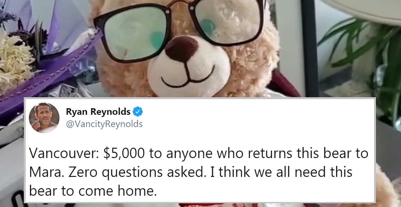 Ryan Reynolds Bear Bounty