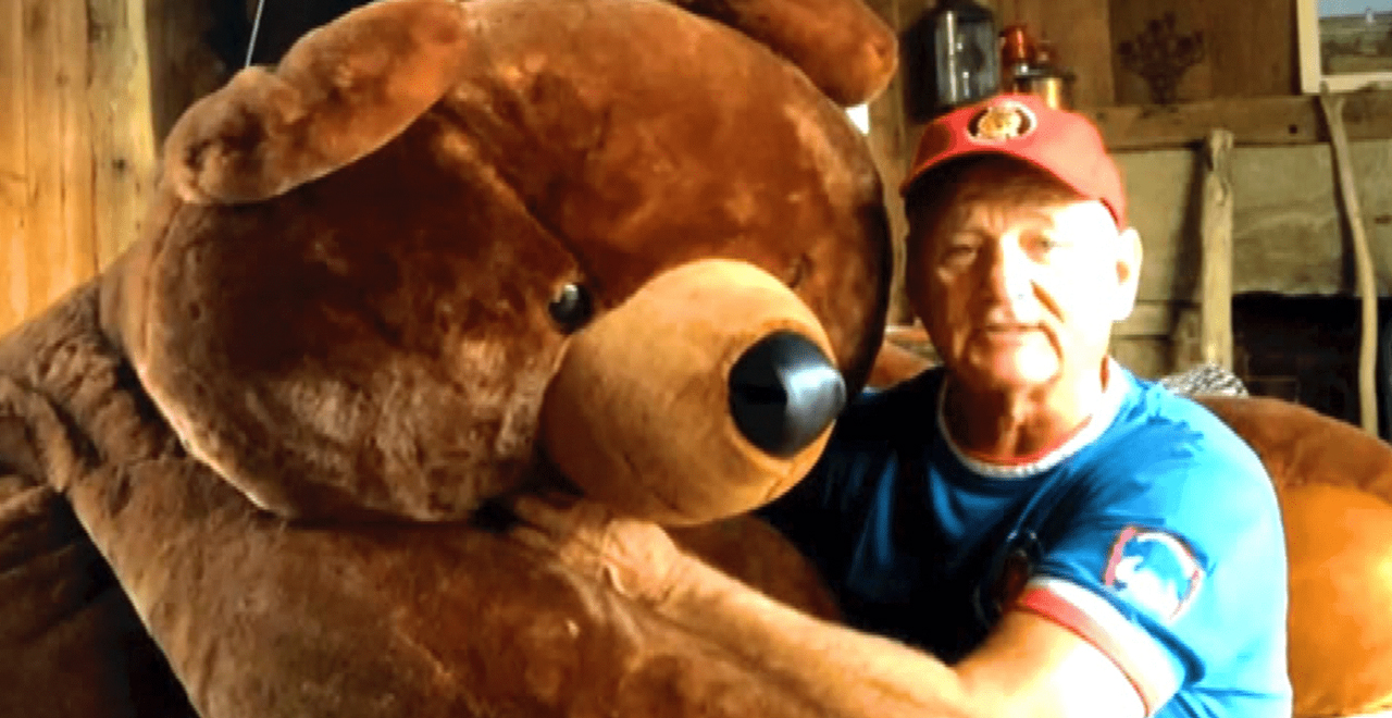 Bill Murray and Bear 7th Inning