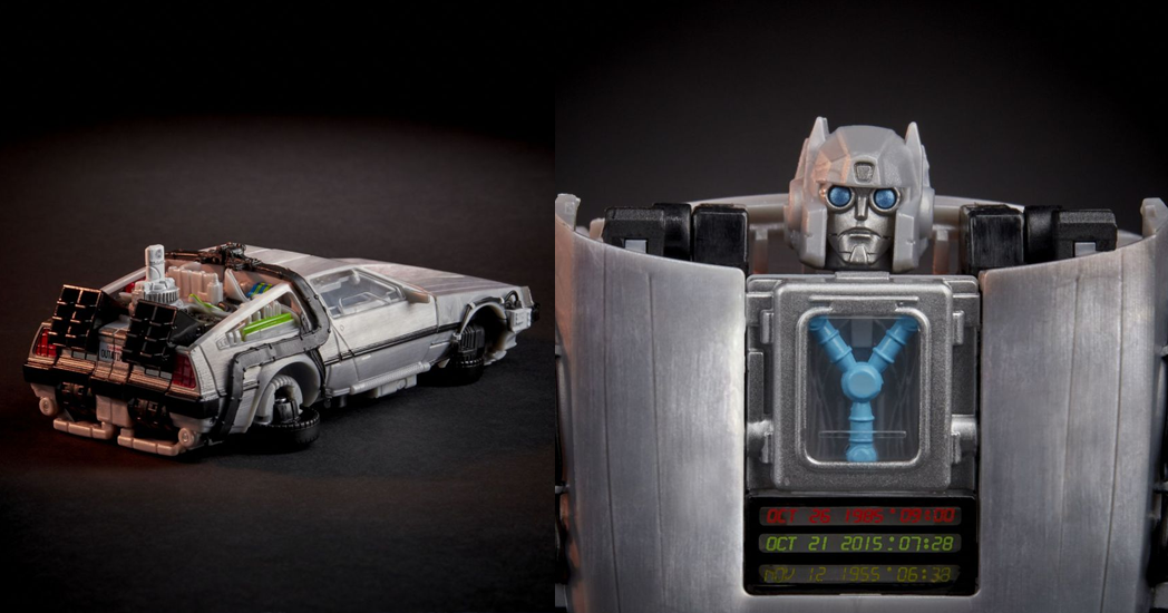 BTTF DeLorean Transformer