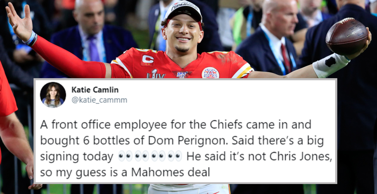 Liquor Store Clerk Breaks Mahomes Story