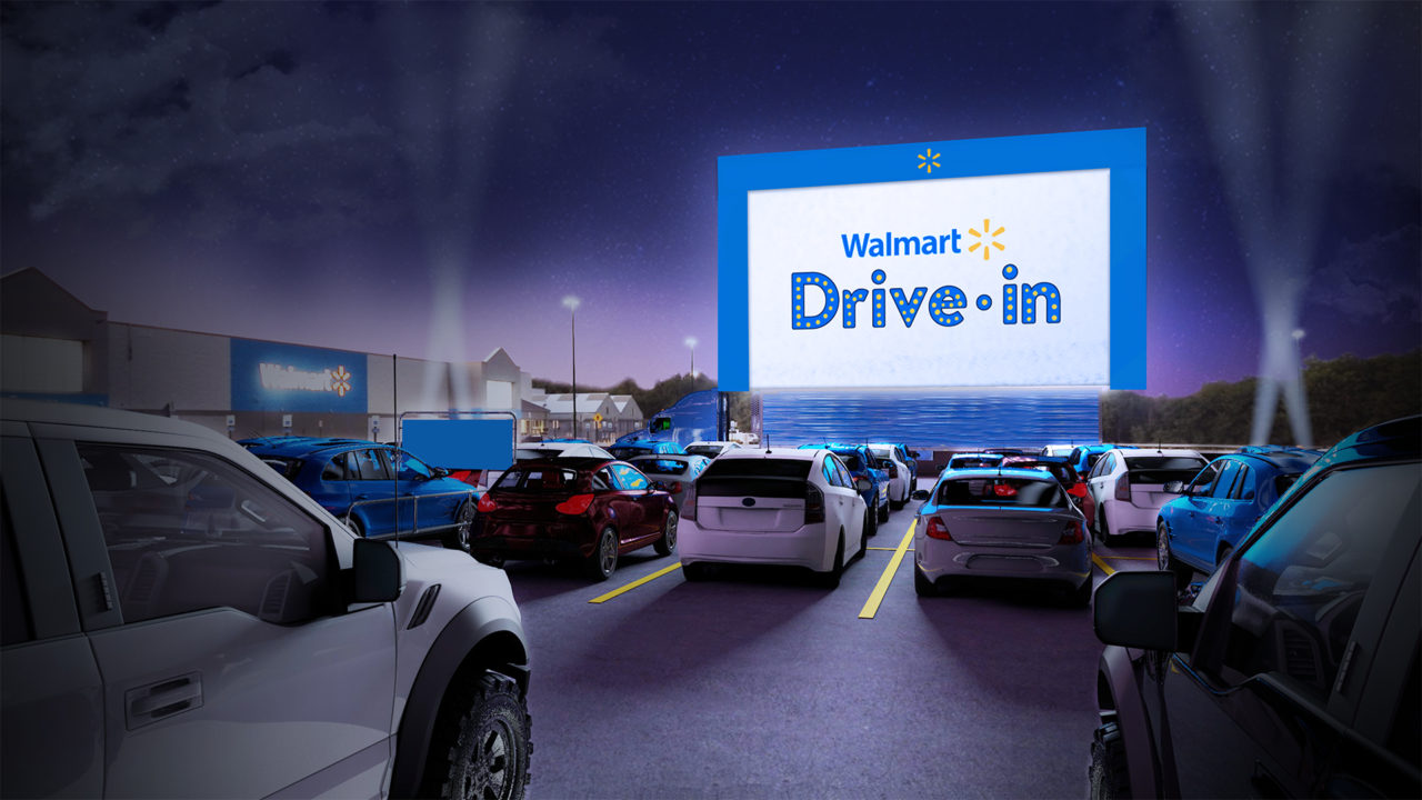 Walmart Drive-in Theaters