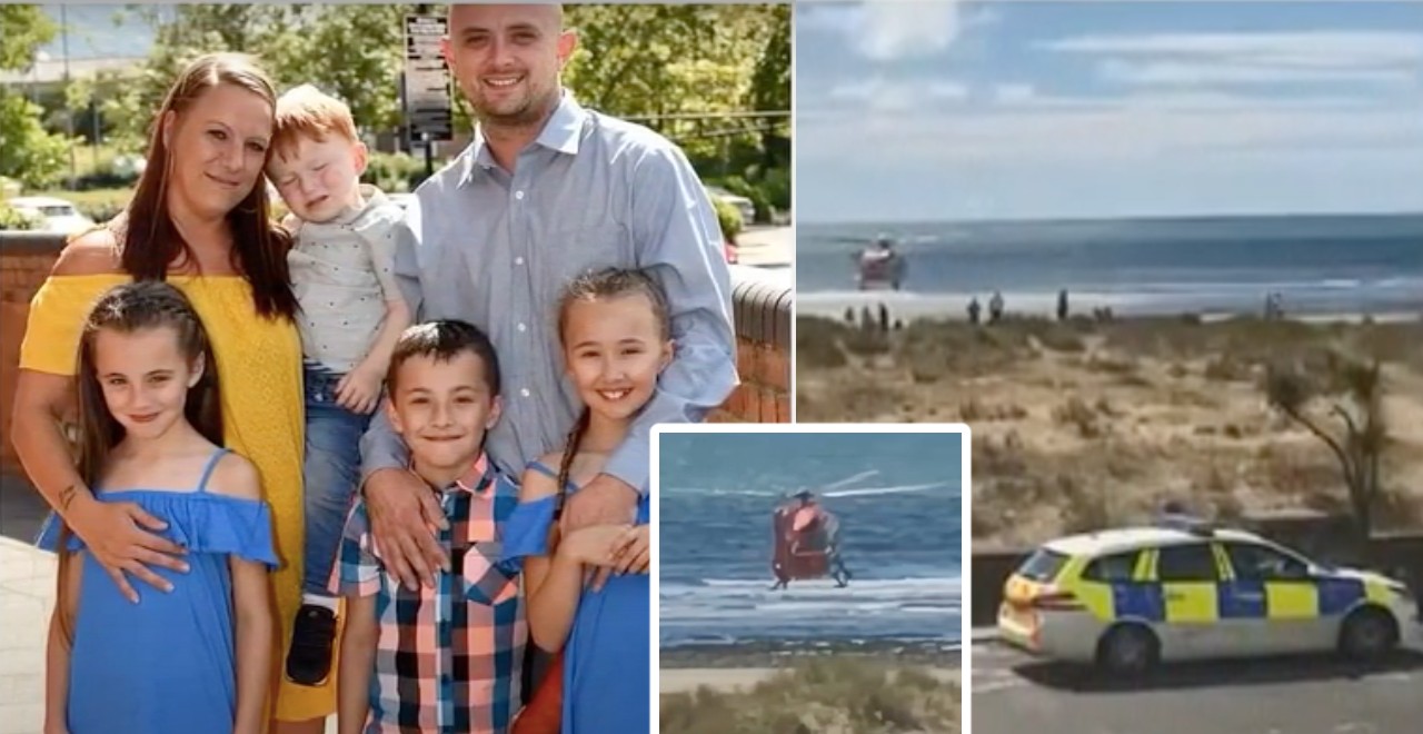 Heroic Father of 7 Dies Saving His Kids From a Riptide