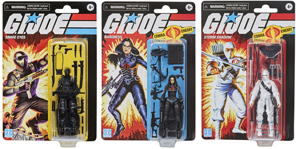 gi joe retro collection snake eyes