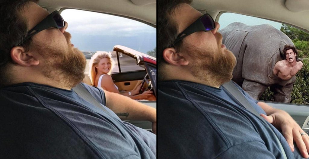 Wife's Prank On Husband Turns to Photoshop Battle