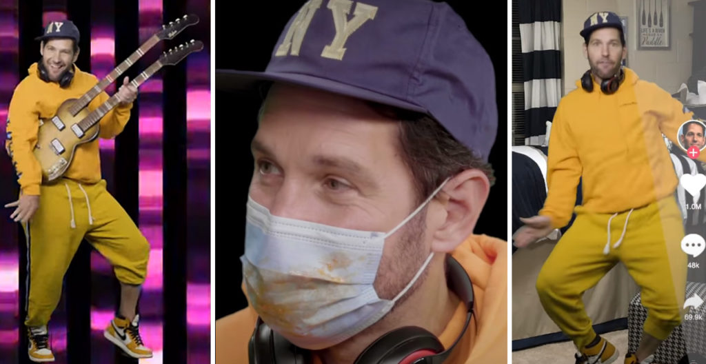 Paul Rudd Mask “Certified Young Person” Paul Rudd's Mask PSA for Millenials