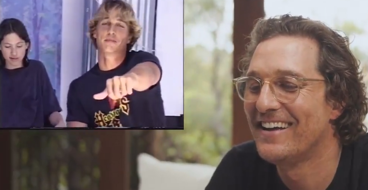 McConaughey Watches Dazed and Confused Audition