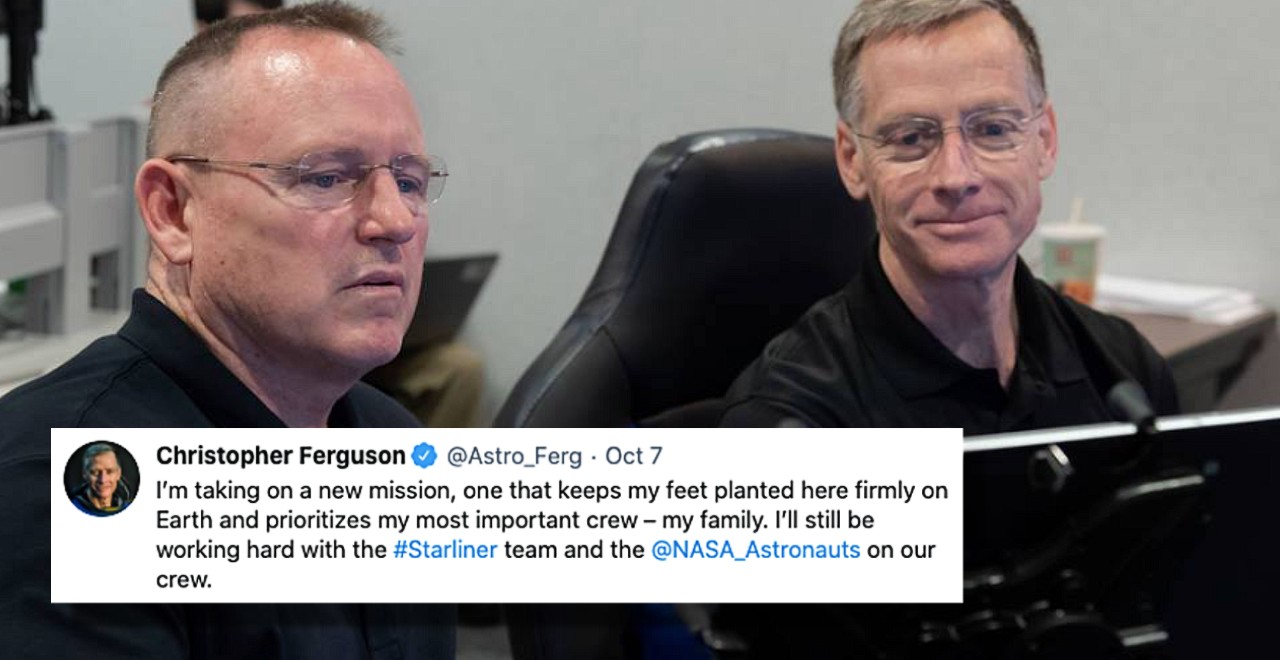 Chris Ferguson steps down from spaceflight program after realizing he'd miss his daughter's wedding
