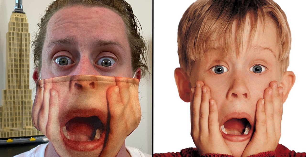 Culkin Home Alone Mask