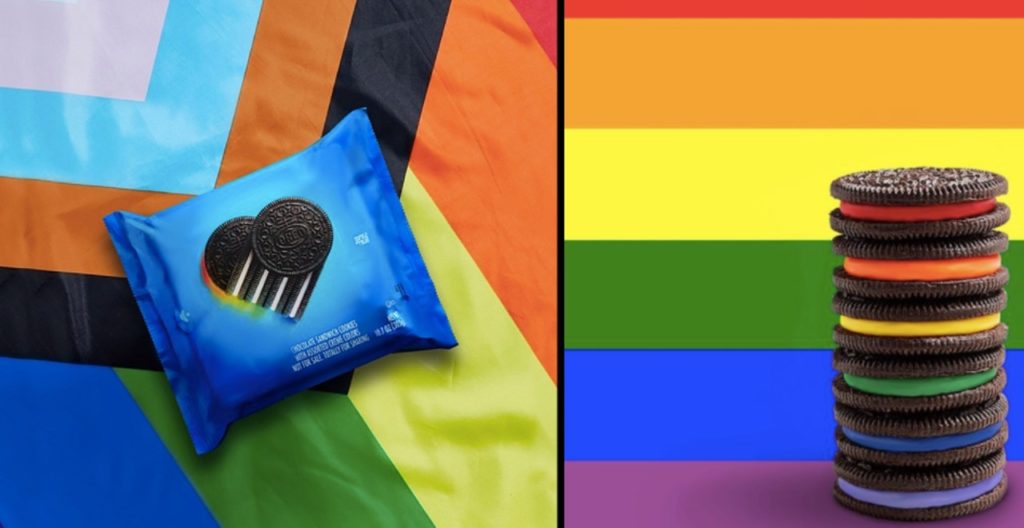 Oreo LGBTQ+ Rainbow Cookies