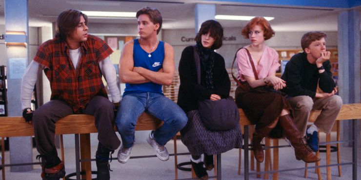 a still from The Breakfast Club