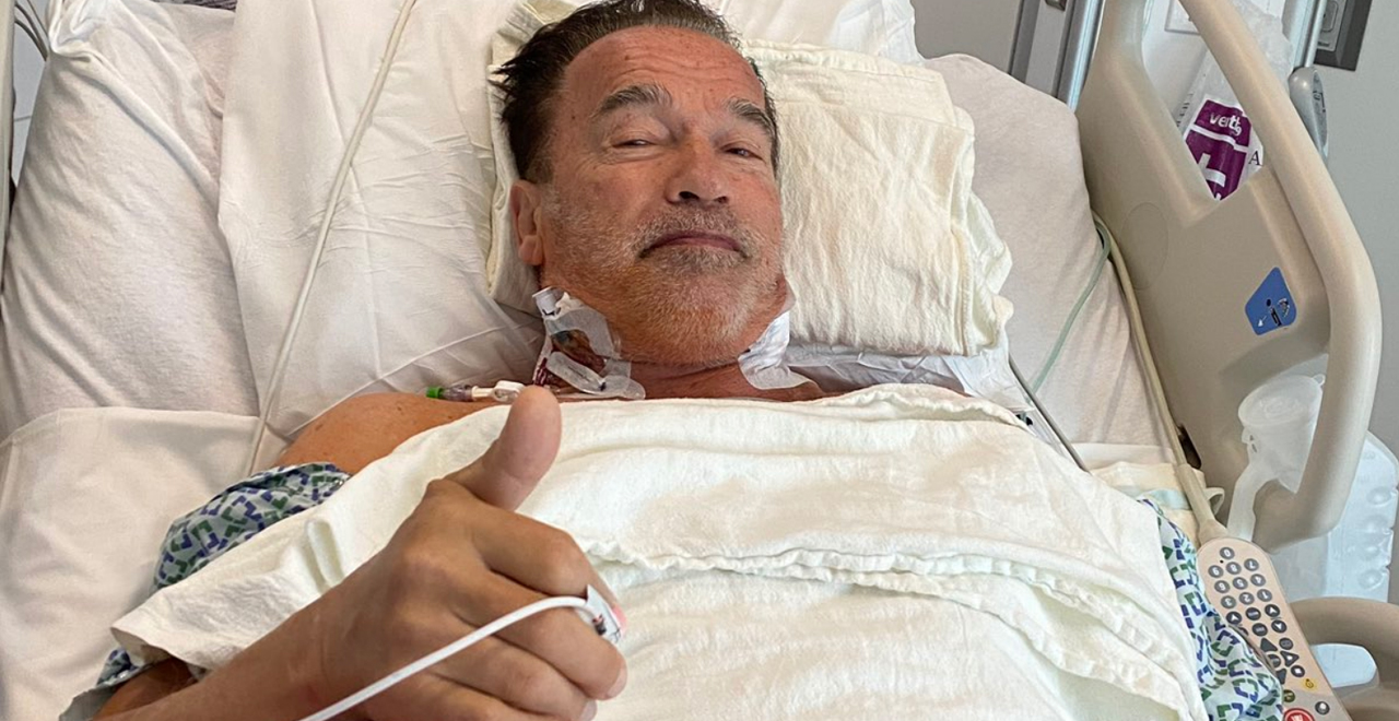 Arnold Back after Second Surgery