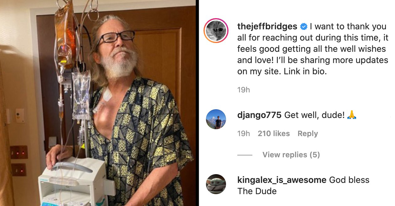 Jeff Bridges Updates about cancer