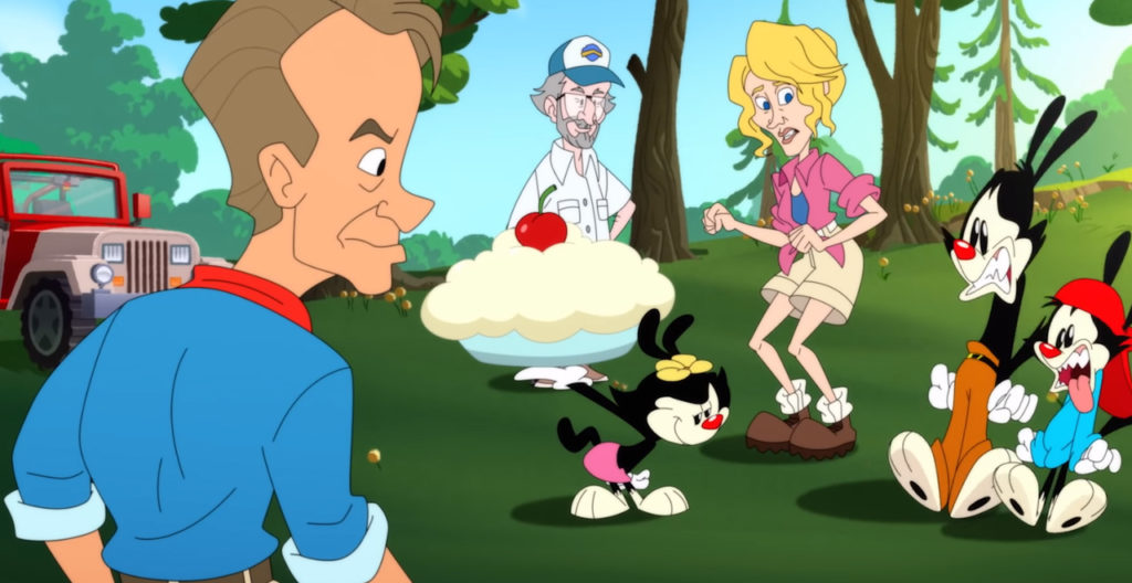 Animaniacs Spoof "Jurassic Park” In First Clip From Reboot