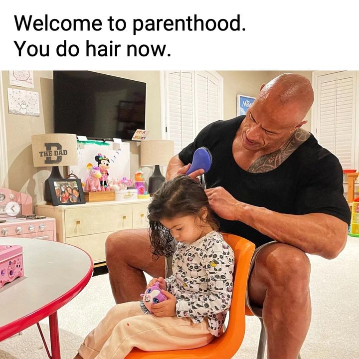 welcome to parenthood you do hair now