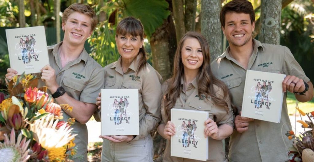 Bindi Irwin wrote a book about her family's conservation history