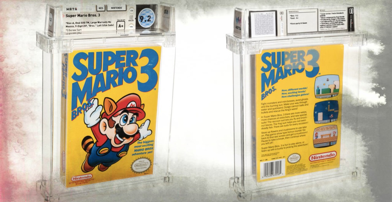 Sealed Super Mario Bros. 3 Sells for Record-Breaking Price