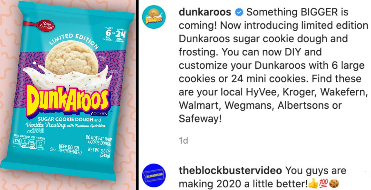 Dunkaroos Cookie Dough