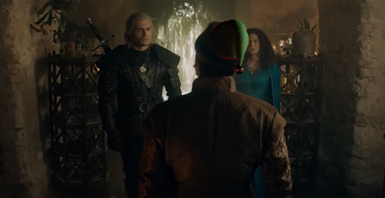 Netflix The Witcher Christmas Promo