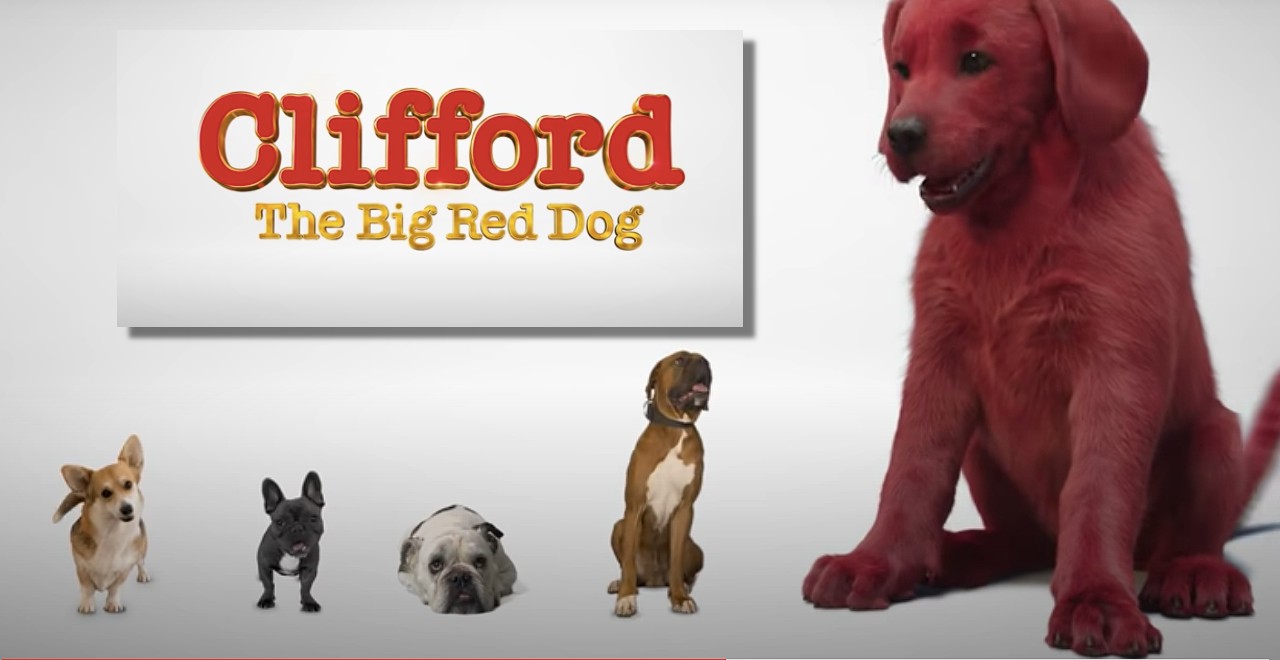 Clifford Live Action Movie First Look