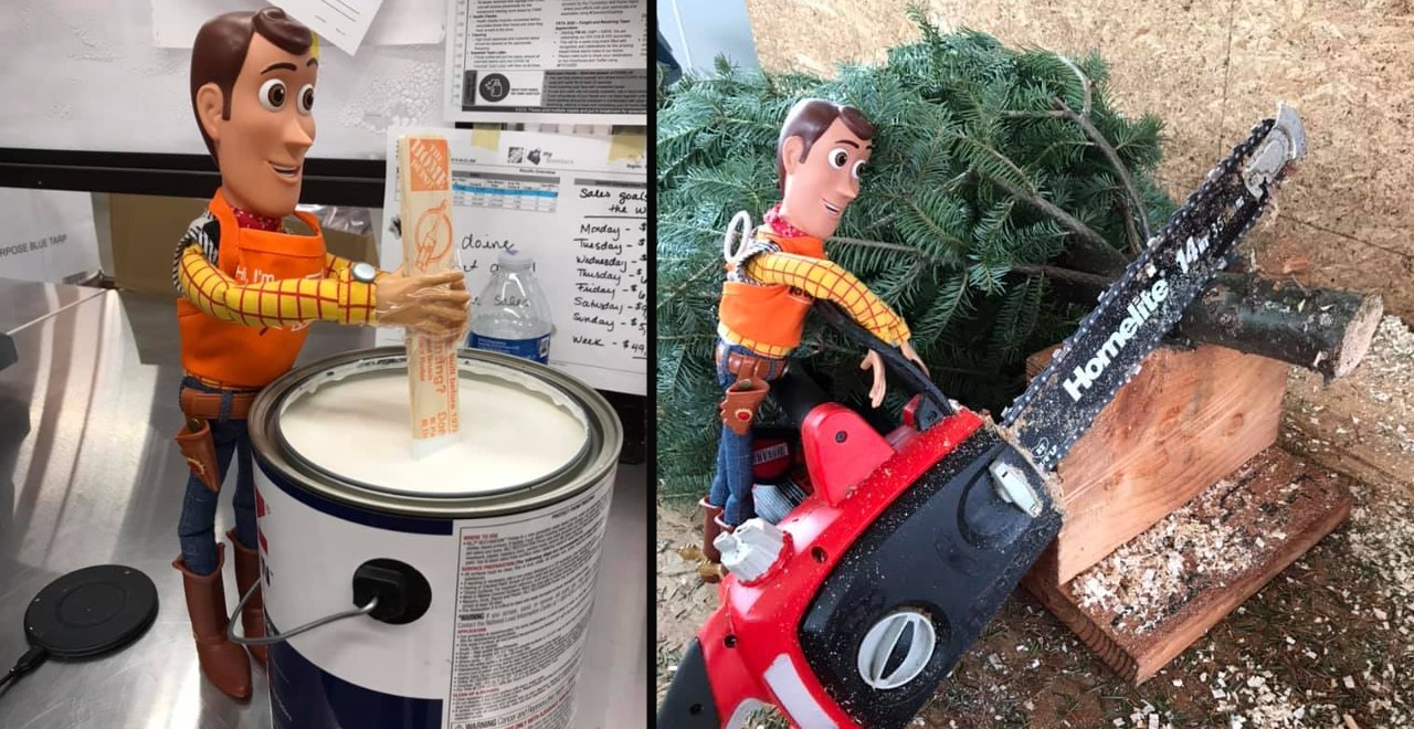 Woody Works at Home Depot