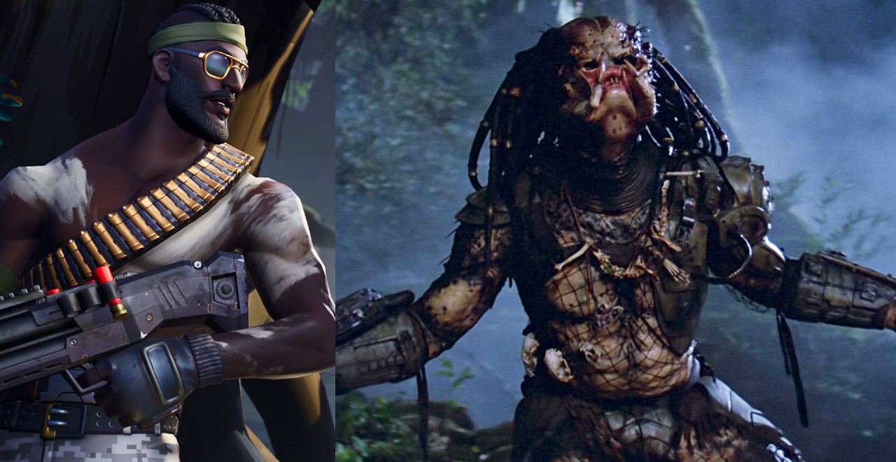 predator fortnite crossover