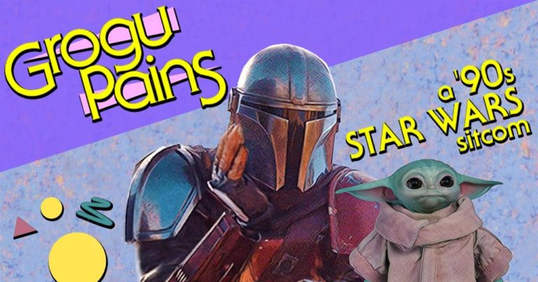 Grogu Pains Mandalorian Sitcom