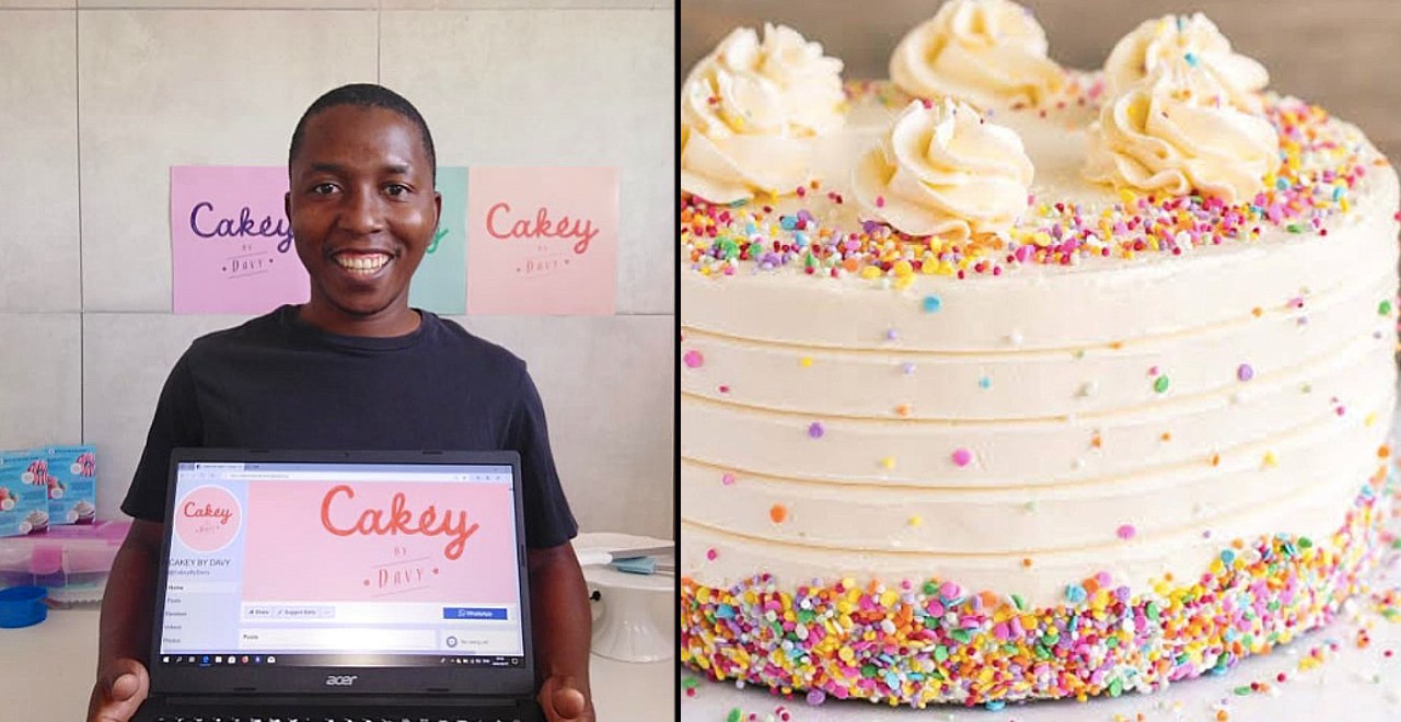 Dad loses job, starts his own cake business