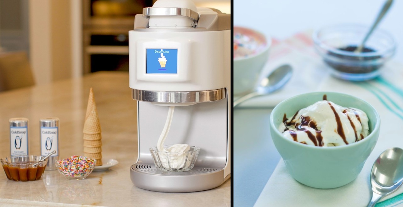 ColdSnap the Keurig for Ice Cream