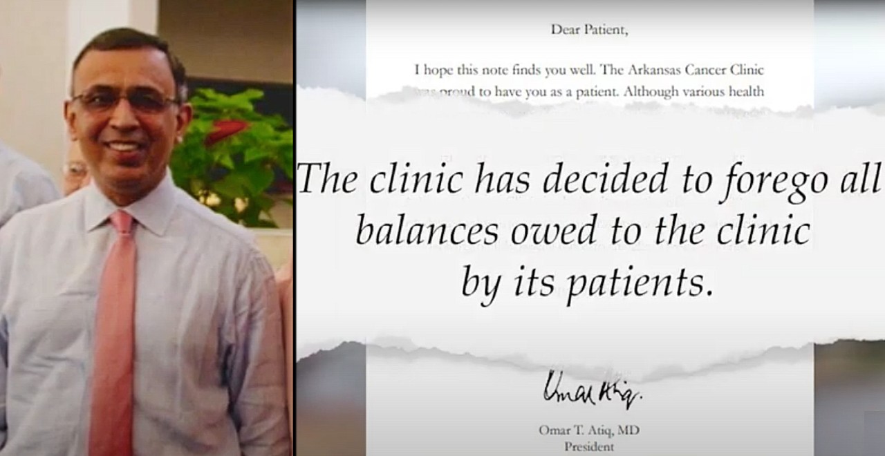 Doctor forgives $650,000 of medical debt