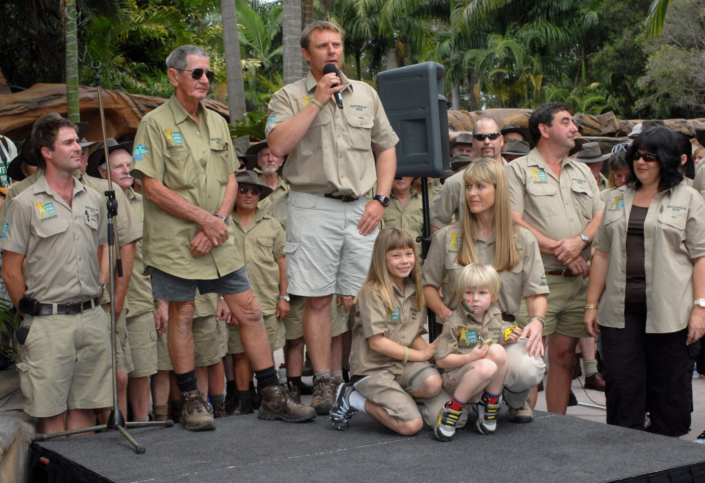 Steve Irwin Memorial day at the Australia Zoo