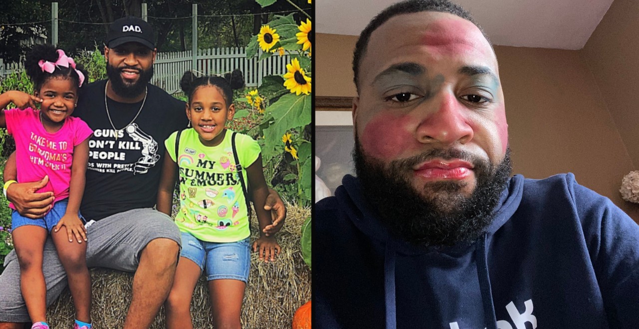 Girl Dads Bond Over Makeup