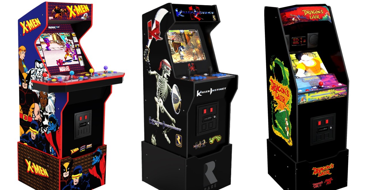 Arcade1Up Is Adding X-Men, Killer Instinct & Dragon's Lair To Cabinet Collection