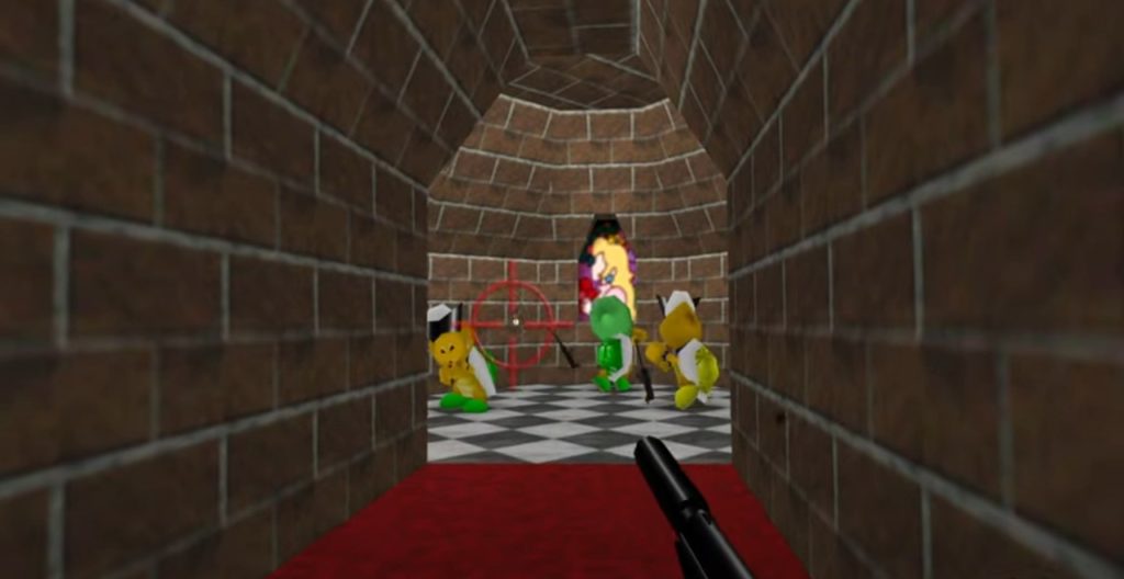 GoldenEye 007 Gets a Custom Mario 64 Peach's Castle Level