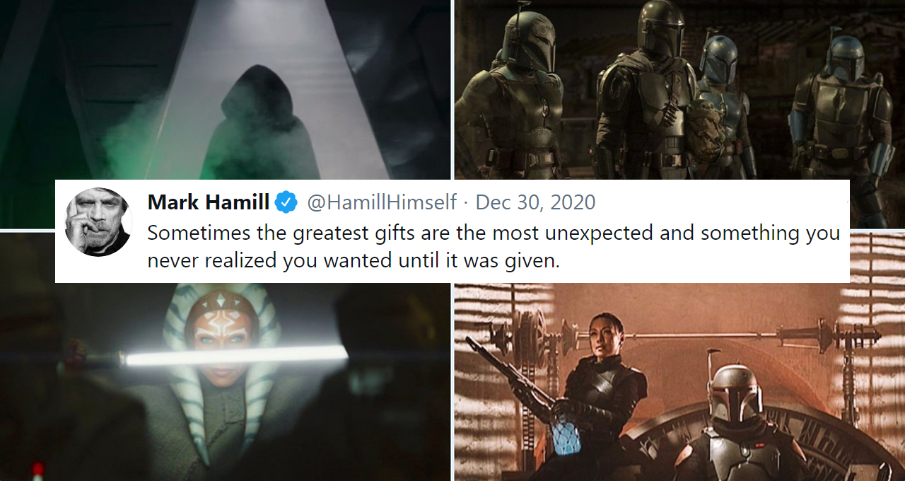 Hamill Thankful for The Mandalorian