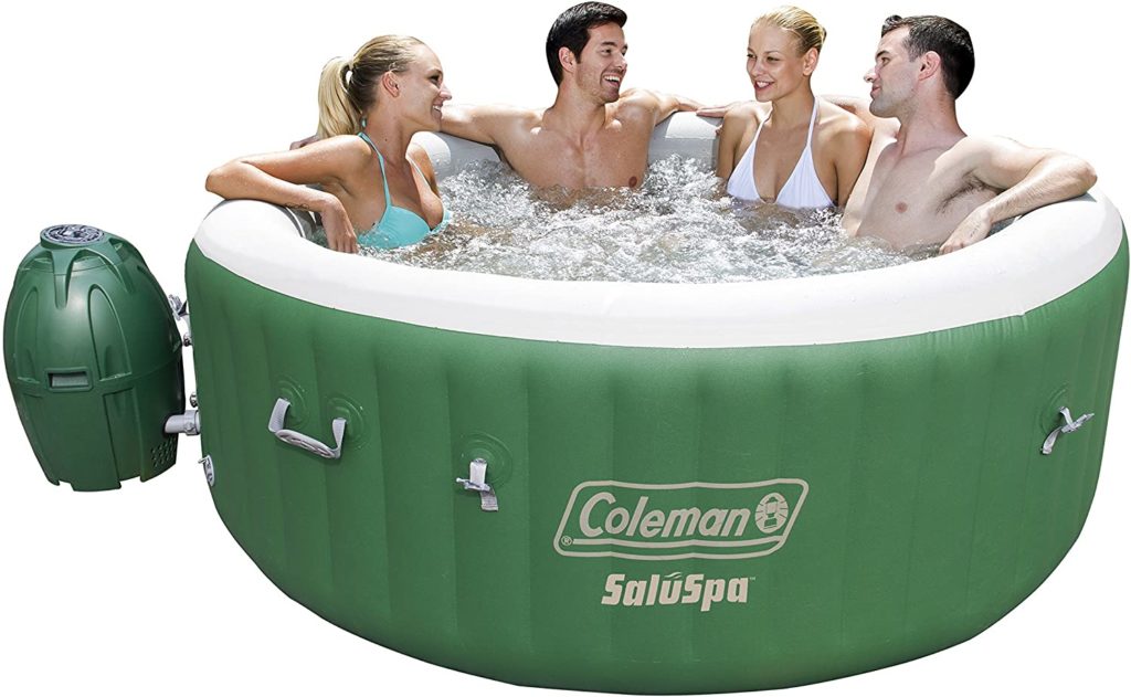 inflatable hot tub