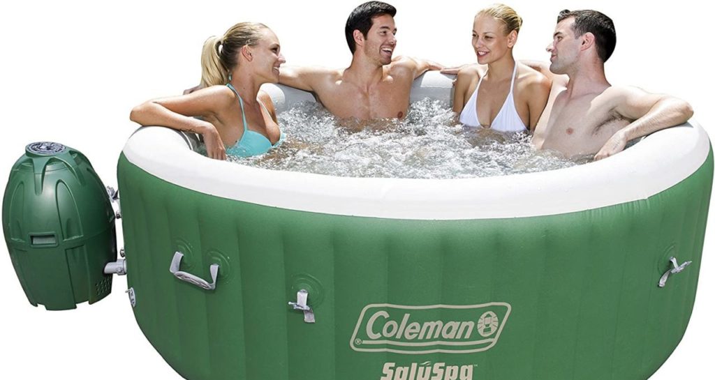 inflatable hot tub