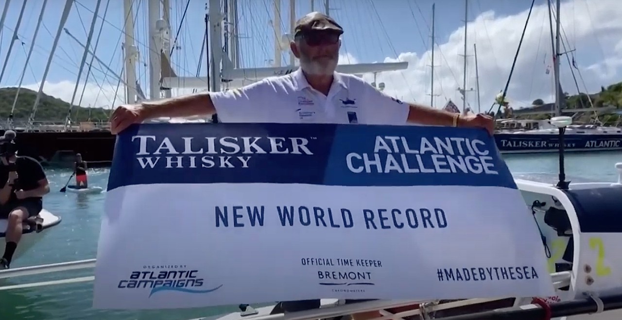 Grandpa Becomes Oldest person to sail solo across Atlantic