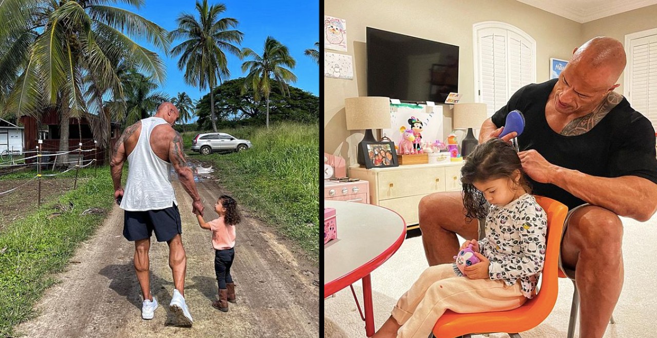 Dwayne The Rock Johnson Hilariously Captures Fatherhood With