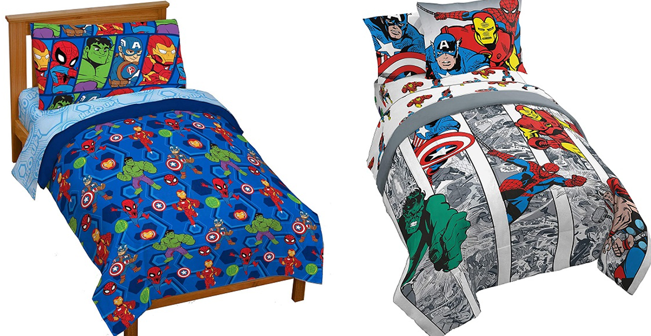 Marvel Bed Sheets and Pillows